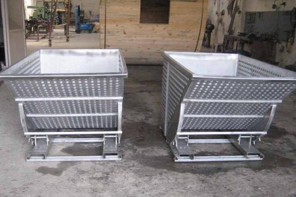 Paslanmaz Delikli Mal Yükleme Arabası