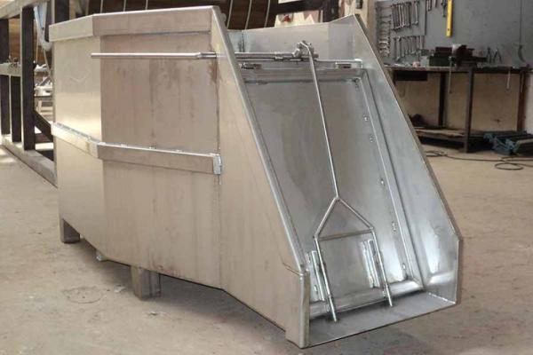 Paslanmaz Çelik Mal Yükleme Arabası