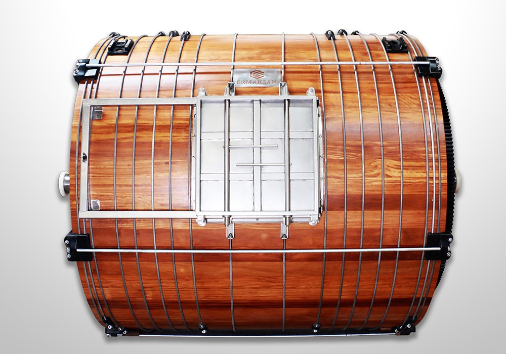 ERMAKSAN Iroko Ahşap Dolap